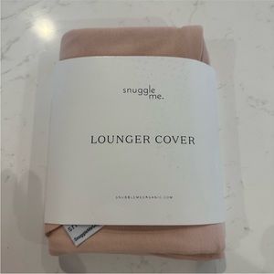 NWT Snuggle me organic pink cover